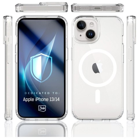 Etui Armor MagCase do iPhone 13/14 MagSafe przezroczyste