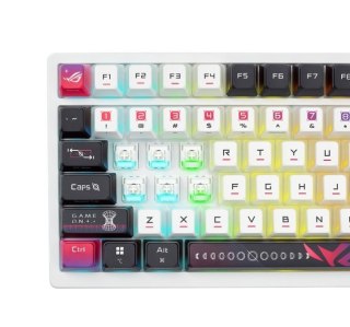 Klawiatura ROG Azoth X M704 BT/RF/USB-C/Aura/Czarno-Biała