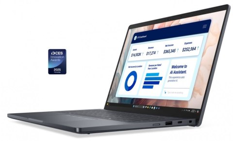 Laptop Dell Pro 14 Premium PA14250 W11P U5-236V/16GB/512GB/14.0 FFHD+ 300nit/Arc/FgrPr/Cams&Mic/5G WWAN+BT/BcklKb/3C/vPro/3YPS M