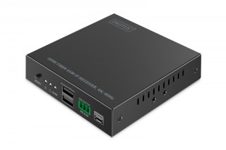 Przedłużacz (extender) światłowodowy HDMI 4K/60Hz z KVM USB 1.1 przez IP 1G lub do 40km/300m/IP 1G - dodatkowy odbiornik do DS-5