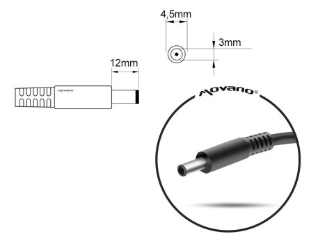 Ładowarka/zasilacz 19v 4.74a (4.5x3.0 pin) - Asus