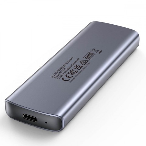 Obudowa Dysku M.2 NVMe; USB-C; 10Gbps; ALU; S1241B01