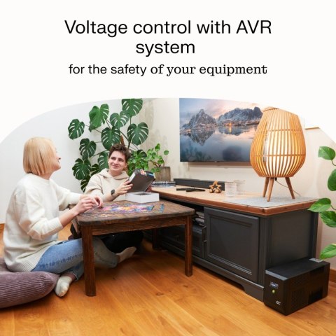 Zasilacz awaryjny UPS 360W/650VA modyfikowana sinusoida