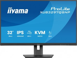 Monitor 32 cale XUB3297QSNP-B1 IPS,QHD,USB-C DOCK (95W), USB HUB 4x, KVM, RJ45, GW 5 LAT
