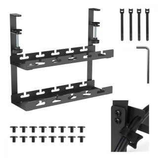 Organizer podbiurkowy na kable MC-104 B