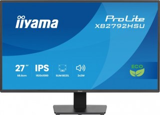 Monitor 27 cali X2792HSU-B1 IPS,FHD,HDMI,DP,120Hz,350cd,4ms, cienkie ramki, 1500:1, ErP B, USB HUBx2