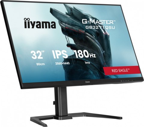 Monitor 31.5 cala GB3271QSU-B2 1ms,IPS,180Hz,2x HDMI,DP,400cd,FreeSync QHD,2x USB(3.2),2x USB-C,2x 4.5W,HAS-150mm