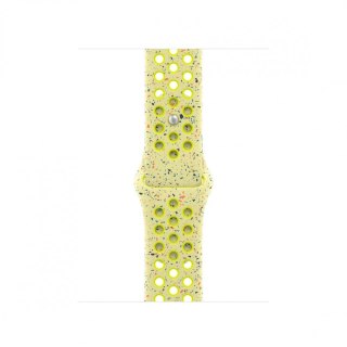 Pasek sportowy Nike w kolorze promiennym zielonożółtym do koperty 40 mm - rozmiar M/L