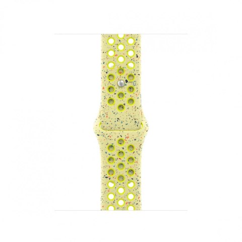 Pasek sportowy Nike w kolorze promiennym zielonożółtym do koperty 40 mm - rozmiar M/L