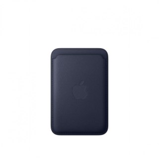 Portfel z tkaniny FineWoven z MagSafe do iPhonea - granat