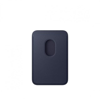 Portfel z tkaniny FineWoven z MagSafe do iPhonea - granat