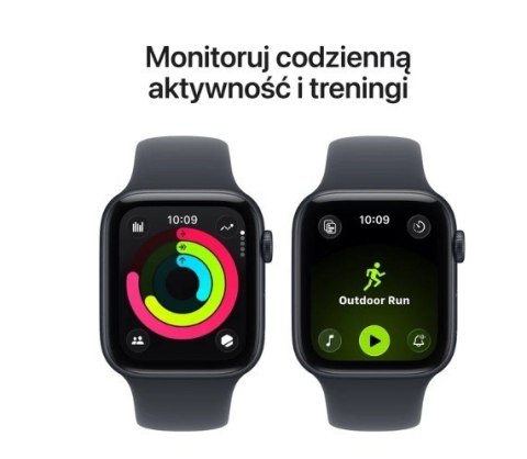 Watch SE 3 GPS koperta 40 mm z aluminium w kolorze księżycowej poświaty, pasek sportowy w kolorze księżycowej poświaty - rozmiar
