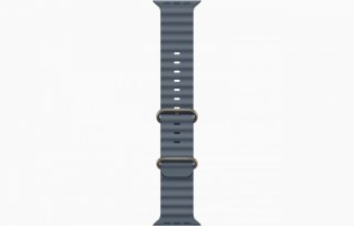 Watch Ultra 3 GPS + Cellular Koperta 49 mm z tytanu w kolorze naturalnym Pasek Ocean w kolorze marynarskiego granatu