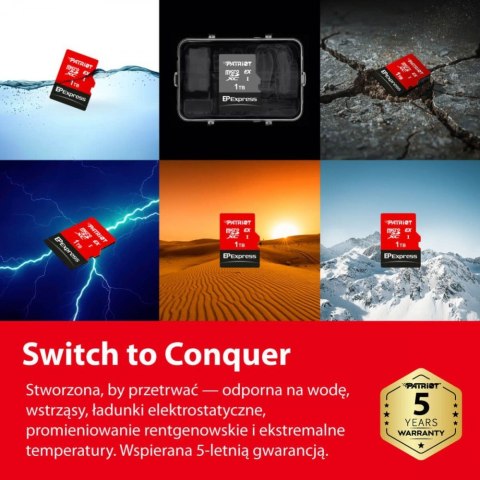 Karta microSDXC 1TB Express 800/600MB/s Nintendo Switch 2