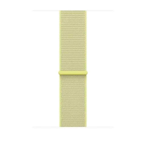 Opaska sportowa w kolorze neonowym żółtym do koperty 46 mm