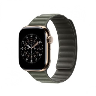 Pasek magnetyczny w kolorze brązowej szałwii do koperty 42 mm - rozmiar M/L