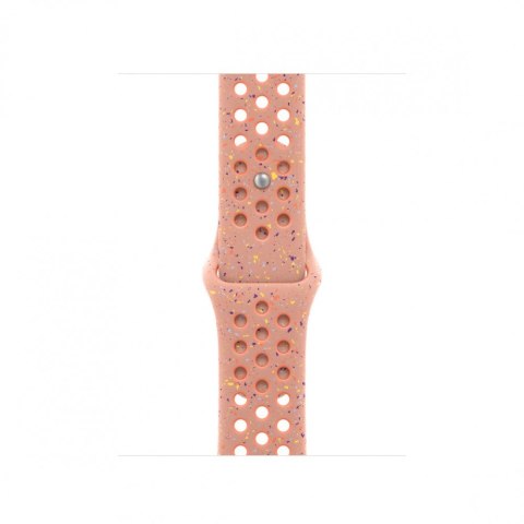 Pasek sportowy Nike w kolorze alpejskiego różu do koperty 42 mm - rozmiar S/M