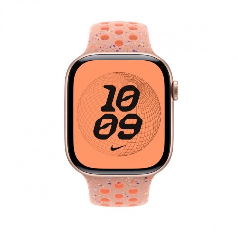 Pasek sportowy Nike w kolorze alpejskiego różu do koperty 46 mm - rozmiar S/M