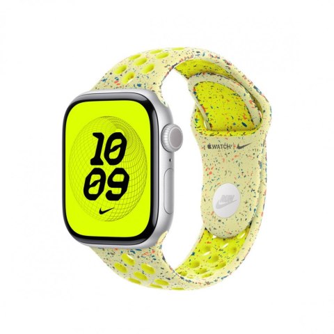 Pasek sportowy Nike w kolorze nocnej czerni do koperty 42 mm - rozmiar M/L