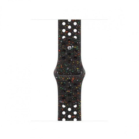 Pasek sportowy Nike w kolorze nocnej czerni do koperty 42 mm - rozmiar S/M