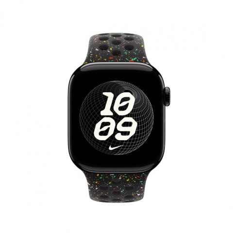 Pasek sportowy Nike w kolorze nocnej czerni do koperty 42 mm - rozmiar S/M