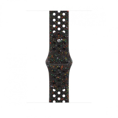 Pasek sportowy Nike w kolorze nocnej czerni do koperty 46 mm - rozmiar M/L