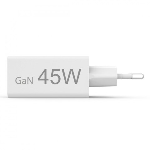 Ładowarka sieciowa mini 45W GaN PD/QC