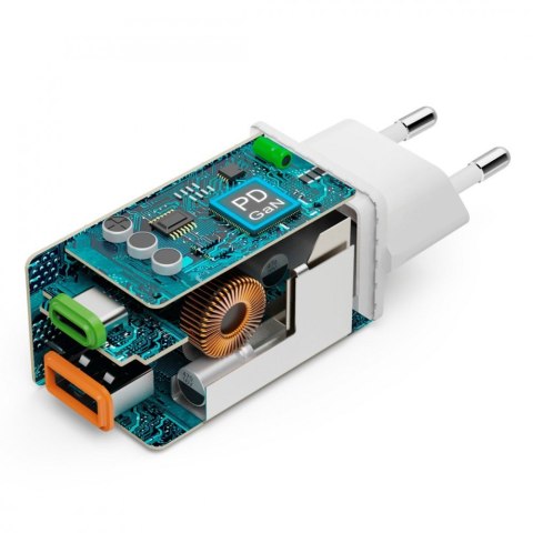 Ładowarka sieciowa mini 45W GaN PD/QC