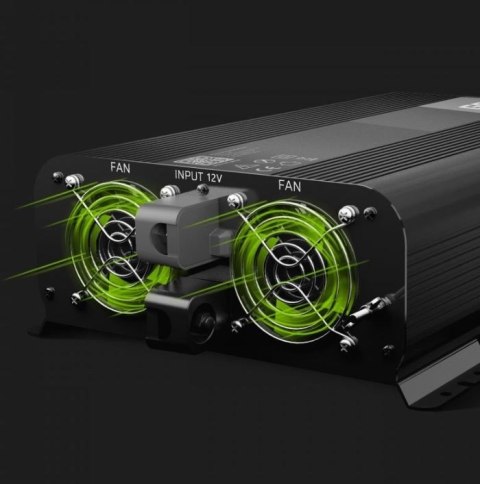 Przetwornica napięcia Inwerter 12V 2000W/4000W