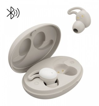 Słuchawki dokanałowewe do snu/podcast białe
