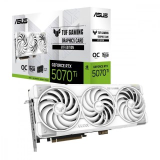 Karta graficzna GeForce RTX 5070Ti TUF GAMING OC WHITE BTF GDDR7 256bit