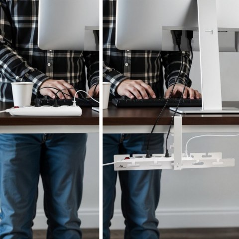 Organizer podbiurkowy na kable, MC-105W