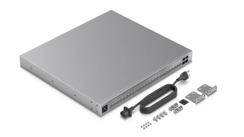 Przełącznik UniFi Switch Pro HD 24 PoE Zarządzalny L2/L3 2.5G Ethernet (100/1000/2500) Obsługa PoE 1U Sz