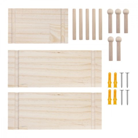 Drewniana tablica, organizer MC-130 WD