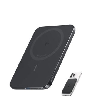 PowerBank Nano 5k mAh slim czarny