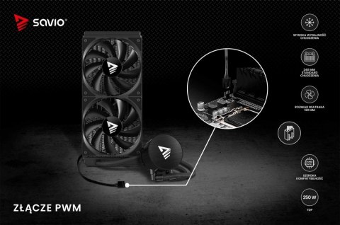 Chłodzenie wodne NOX 240 mm