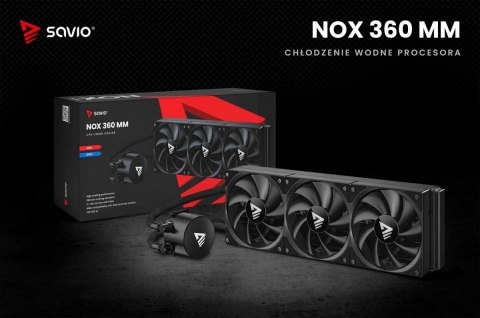 Chłodzenie wodne NOX 360 mm