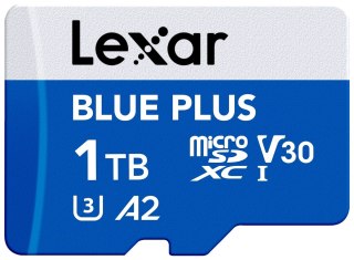 Karta pamięci microSD 1TB C10 A2 U3 V30 170MB/s Blue Plus