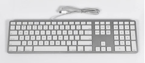 Klawiatura - Mac Silver USB-C US Layout