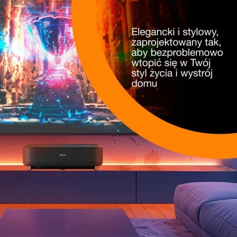 Projektor EH-LS670B 3LCD KD 4KUHD/3600L/5m:1/16:9/czarny