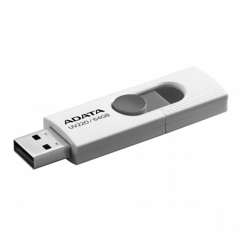 Pendrive UV220 64GB USB2.0 Biało-szary