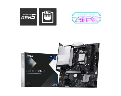 Płyta główna PRO H810M-B S1851 2DDR5 mATX