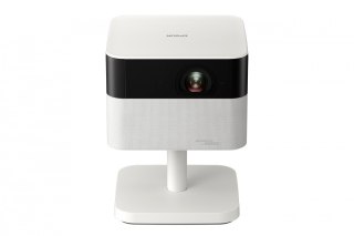 Projektor mini laser EF-71 biały z podstawą FHD/700L/5m:1