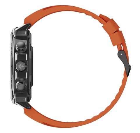 Smartwatch Garett Atom czarny stalowy