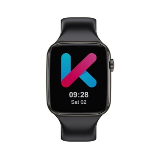 Smartwatch KU2 Pro Enhanced 1.69 cala 200 mAh czarny