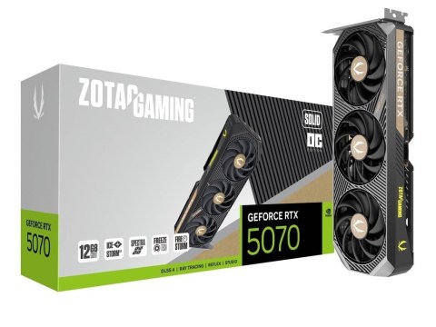 Karta graficzna GeForce RTX 5070 SOLID OC 12GB GDDR7 192bit 3DP/HDMI