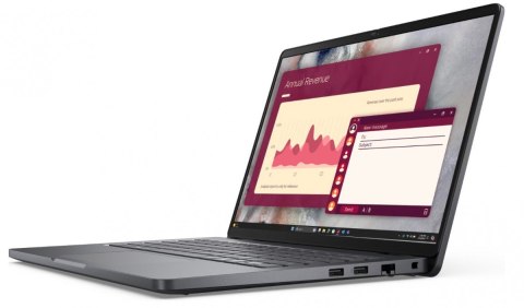 Laptop Dell Pro 14 PC14250 W11P C7 150U/16GB/512GB/FgrPr/FHD IR Cam&Mic/WLAN+BT|14.0 FHD+|BcklKb/3C/65W/3YPS Magnetite color, te