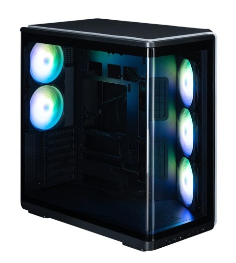 Obudowa P60 Mid-Tower 5x ARGB fans czarna