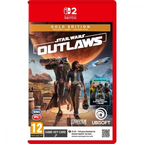 Gra Nintendo Switch 2 Star Wars Outlaws Gold Edition