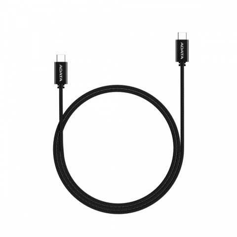 Kabel USB-C do USB-C 2.0/100W 100cm czarny
